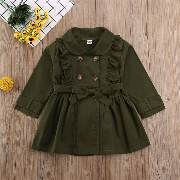 Toddlers Ruffled Jacket 2T-7T BABY VIBES & CO.