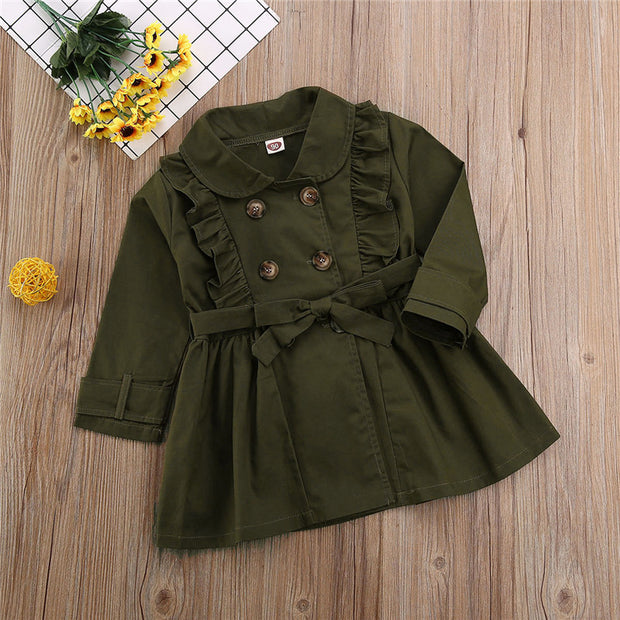 Toddlers Ruffled Jacket 2T-7T BABY VIBES & CO.