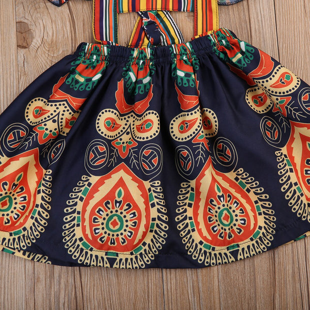 1-6Y Girls Gypsy Dress BABY VIBES & CO.