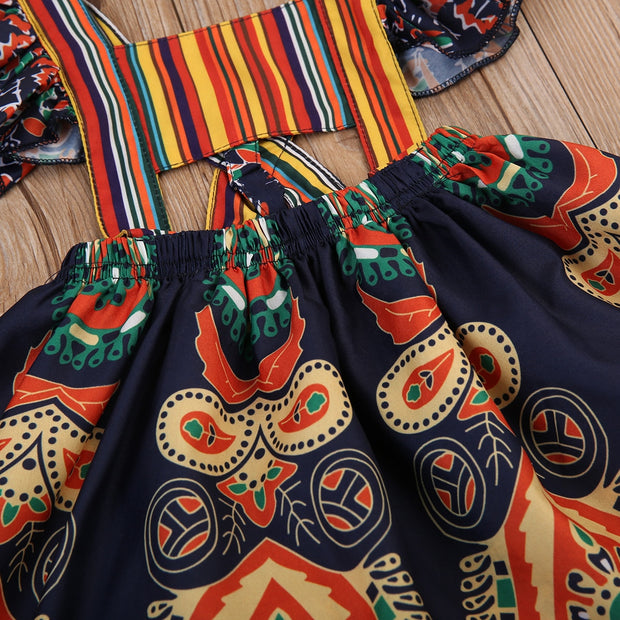 1-6Y Girls Gypsy Dress BABY VIBES & CO.
