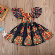 1-6Y Girls Gypsy Dress BABY VIBES & CO.