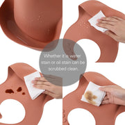 Organic Waterproof Silicone Bib Baby Lux Co.