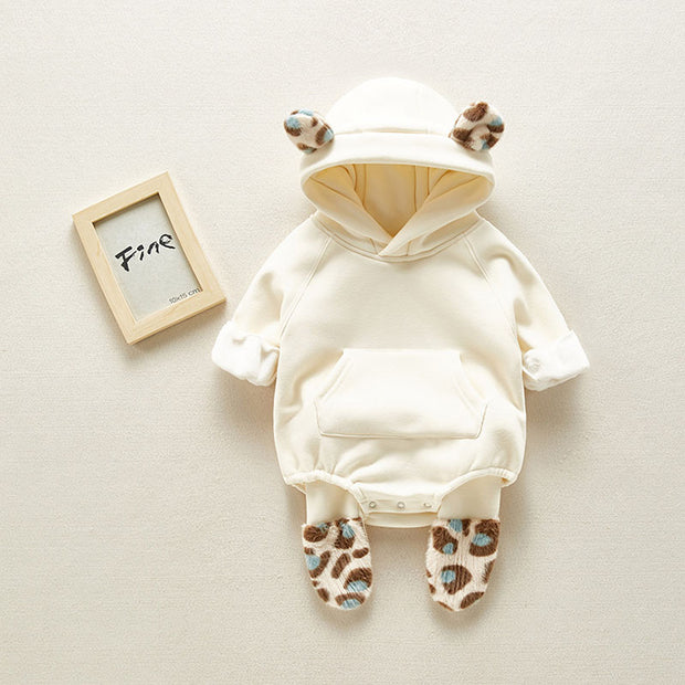 Baby Fury Plush Bodysuit 3M-3T BABY VIBES & CO.