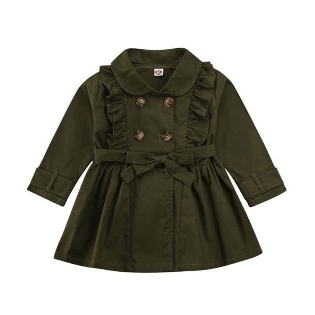 Toddlers Ruffled Jacket 2T-7T BABY VIBES & CO.