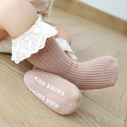 Frill & Lace Knee High Socks 0-3Y BABY VIBES & CO.