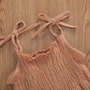 Sleeveless Strap Bodysuits +Headband Set 0-24M BABY VIBES & CO.