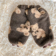 Thickened Saffron Teddy Fleece Separates BABY VIBES & CO.