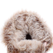 Fuzzy Canvas Soft-Sole Booties BABY VIBES & CO.
