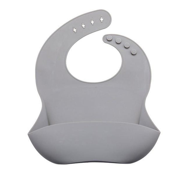 Organic Waterproof Silicone Bib Baby Lux Co.