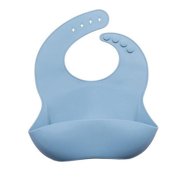 Organic Waterproof Silicone Bib Baby Lux Co.