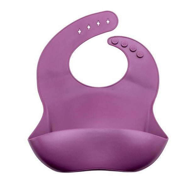 Organic Waterproof Silicone Bib Baby Lux Co.