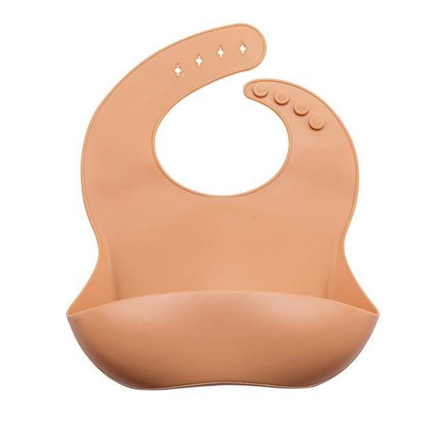 Organic Waterproof Silicone Bib Baby Lux Co.