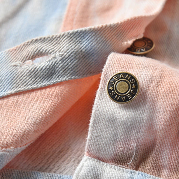 TIE DIE JEAN JACKET 12-7T BABY VIBES & CO.