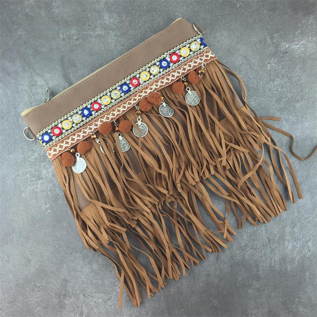 Chic Boho Copper & Coin Hippie Bag - BABY VIBES & CO.