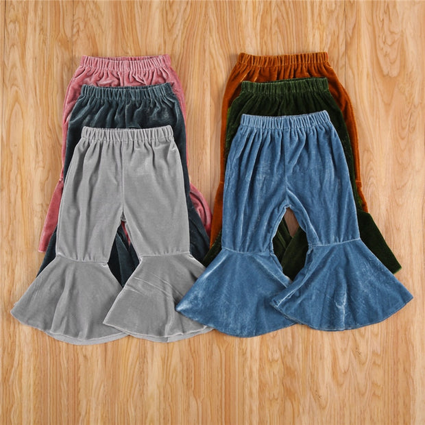 VELVET HIPPIE FLARES 6M-5T BABY VIBES & CO.