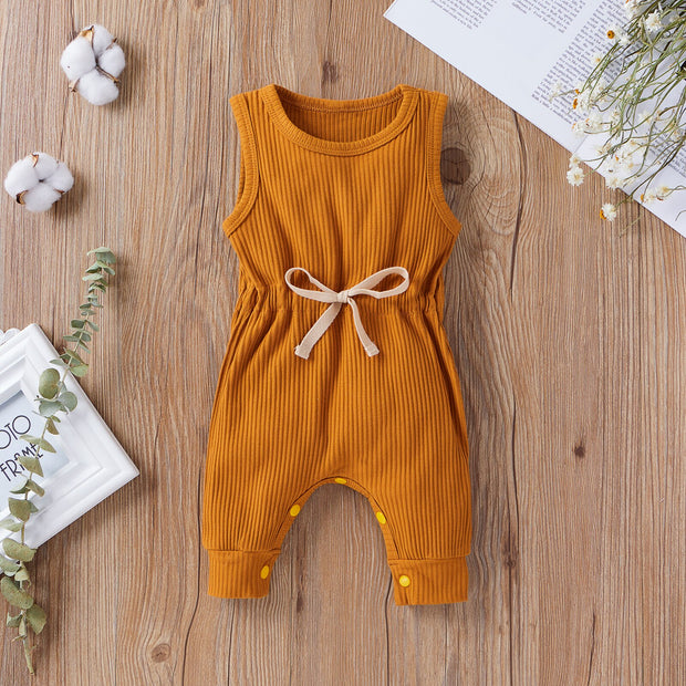 0-18M 3 Colors Neutral Jumpsuits BABY VIBES & CO.