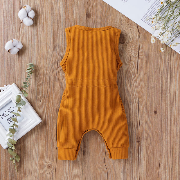 0-18M 3 Colors Neutral Jumpsuits BABY VIBES & CO.