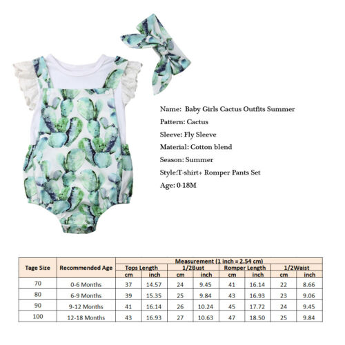 CACTUS BUMMIE SUSPENDER BODYSUIT SET + BOW KNOT BABY VIBES & CO.
