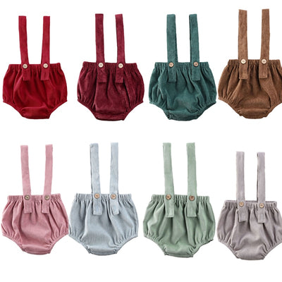 Lockliyn-Jo Corduroy Suspender Bottoms 0-24M BABY VIBES & CO.