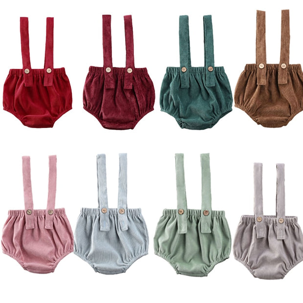 Lockliyn-Jo Corduroy Suspender Bottoms 0-24M BABY VIBES & CO.