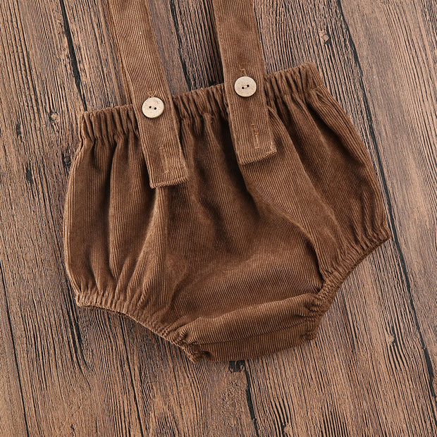 Lockliyn-Jo Corduroy Suspender Bottoms 0-24M BABY VIBES & CO.
