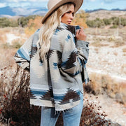 Turquoise Cherokee Retro Button Up BABY VIBES & CO.