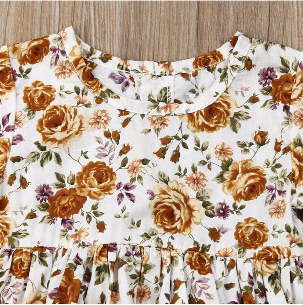 0-24M Floral Bodysuit Romper BABY VIBES & CO.