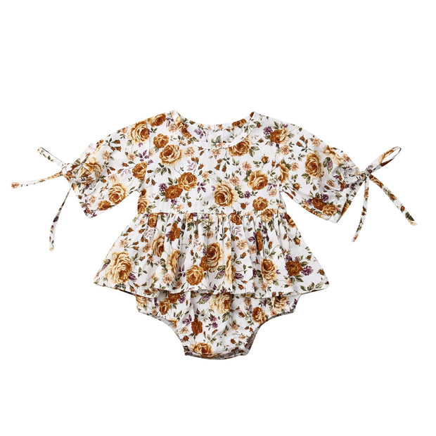 0-24M Floral Bodysuit Romper BABY VIBES & CO.