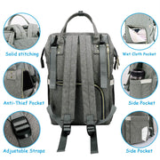 Large Capacity Diaper Bag Baby Lux Co.