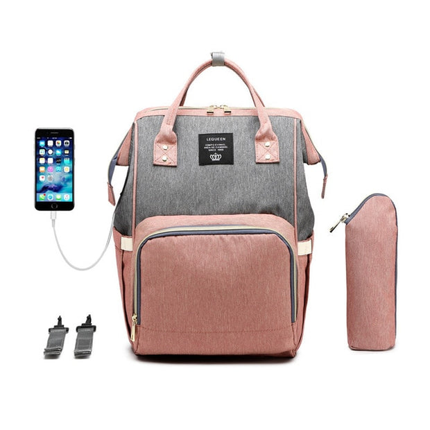 Large Capacity Diaper Bag Baby Lux Co.