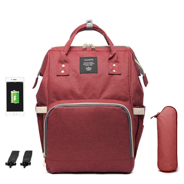 Large Capacity Diaper Bag Baby Lux Co.