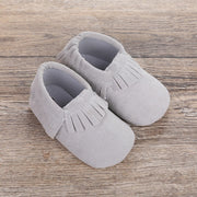 BABY MOCCASIN FRINGED BOOTIES BABY VIBES & CO.