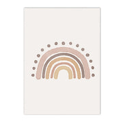 Boho & Rainbows Neutral Canvas Wall Art BABY VIBES & CO.