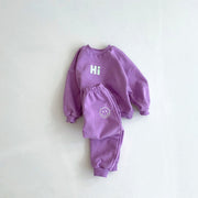 Thick Cotton Smiley 2 Piece Set 9M-2T BABY VIBES & CO.