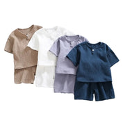 2PC Cotton And Linen Set BABY VIBES & CO.