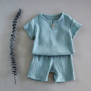 2PC Cotton And Linen Set BABY VIBES & CO.