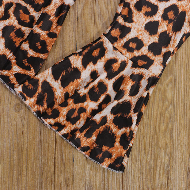 You Can Sit With Us Rose Gold Tee & Cheetah Bells Set 2T-6T BABY VIBES & CO.