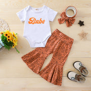 Leopard Babe 2 Piece Set BABY VIBES & CO.