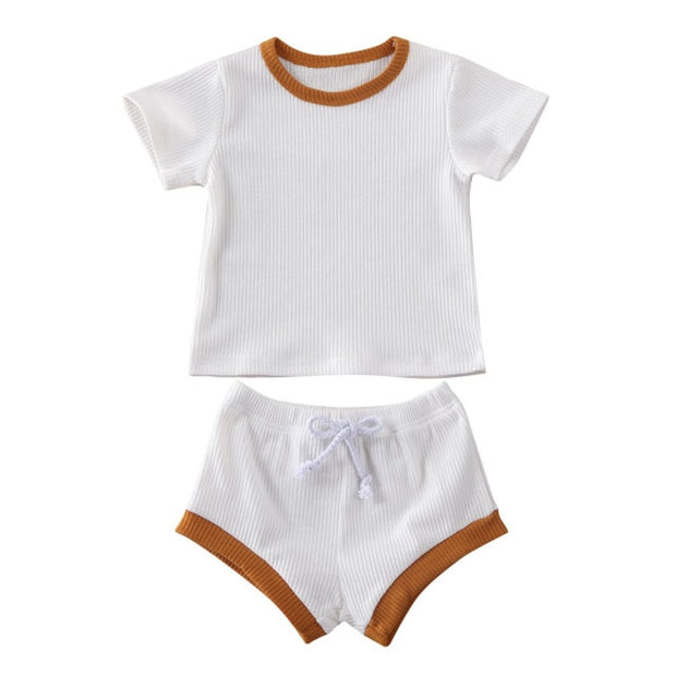 Cotton Solid Basics 2 Piece Set 0-3Y BABY VIBES & CO.
