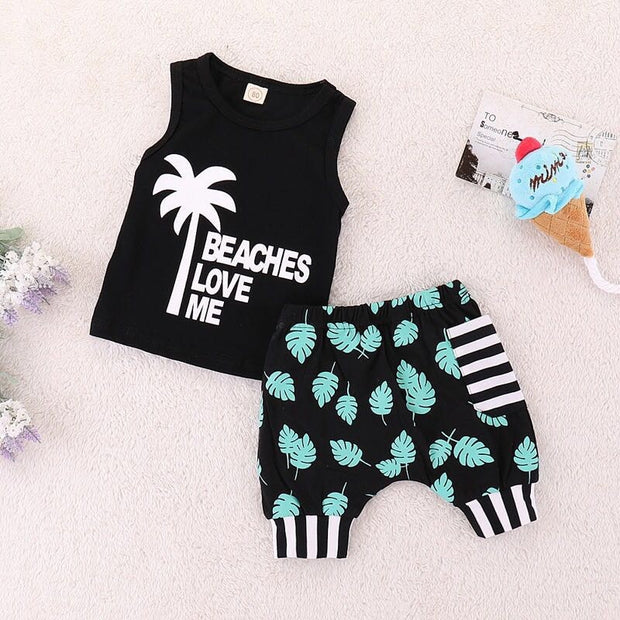 BEACHES LOVE ME TODDLER OUTFIT BABY VIBES & CO.