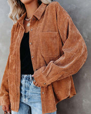 Boho Mama Corduroy Button Up BABY VIBES & CO.