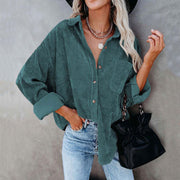 Boho Mama Corduroy Button Up BABY VIBES & CO.