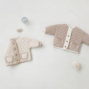 RETRO RHOMBUS WAVY & THICK BOMBER BUTTONDOWN BABY VIBES & CO.
