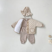RETRO RHOMBUS WAVY & THICK BOMBER BUTTONDOWN BABY VIBES & CO.