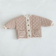 RETRO RHOMBUS WAVY & THICK BOMBER BUTTONDOWN BABY VIBES & CO.