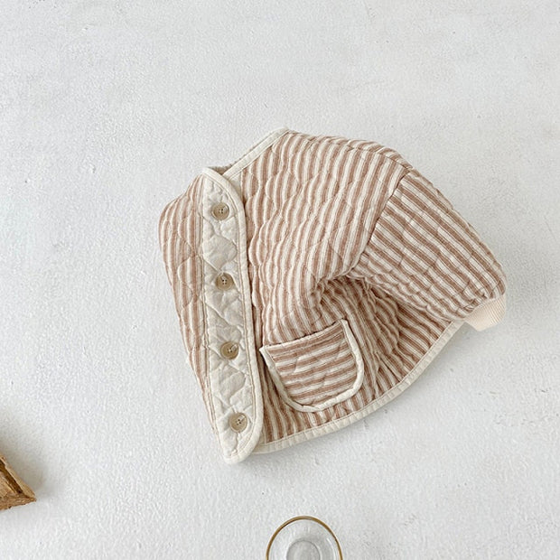RETRO RHOMBUS WAVY & THICK BOMBER BUTTONDOWN BABY VIBES & CO.