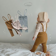 HIGH WAISTED OVERALL SUSPENDERS 3M-3T BABY VIBES & CO.