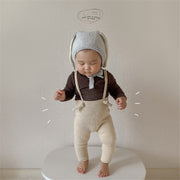 HIGH WAISTED OVERALL SUSPENDERS 3M-3T BABY VIBES & CO.
