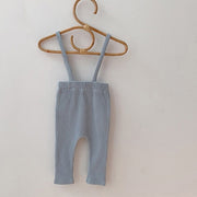 HIGH WAISTED OVERALL SUSPENDERS 3M-3T BABY VIBES & CO.