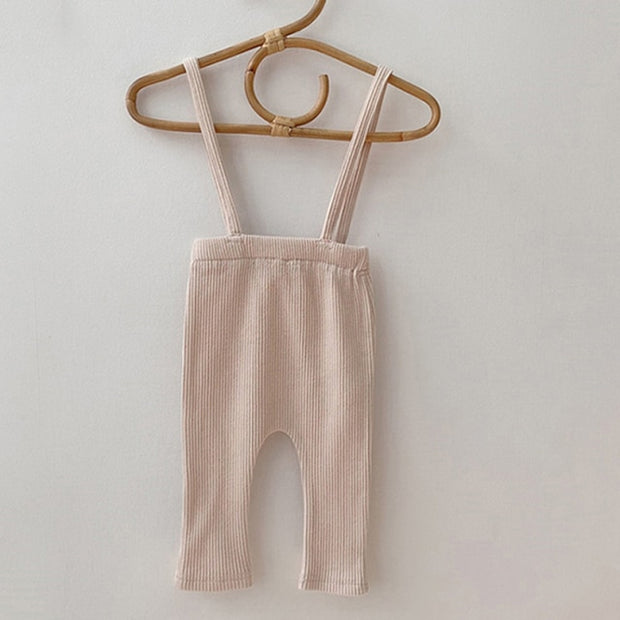 HIGH WAISTED OVERALL SUSPENDERS 3M-3T BABY VIBES & CO.